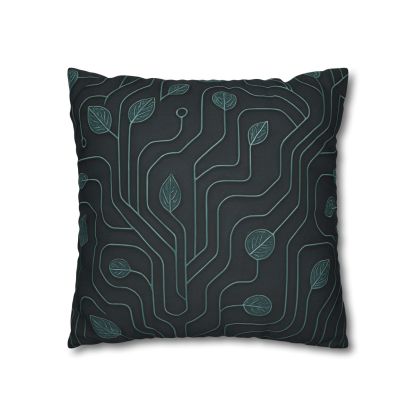 Vine Circuit Filigree stylish decorative pillowcases