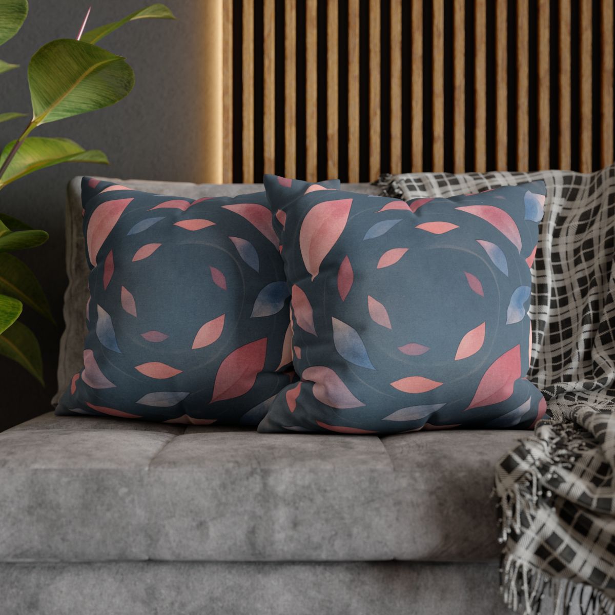 Orbiting Blossom Fragments personalized pillow covers