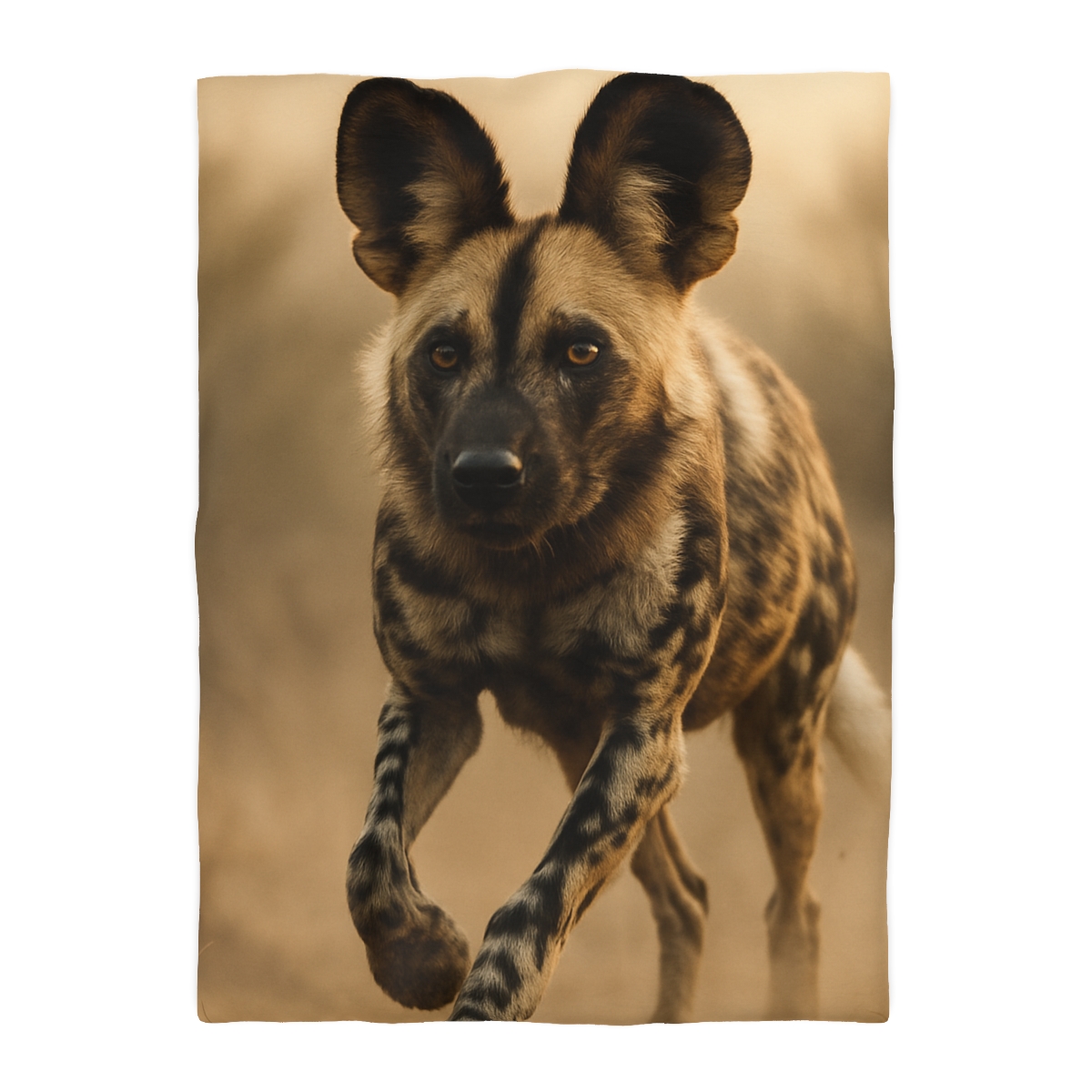 Starlit Scout African Wild Dog unique patterned duvets