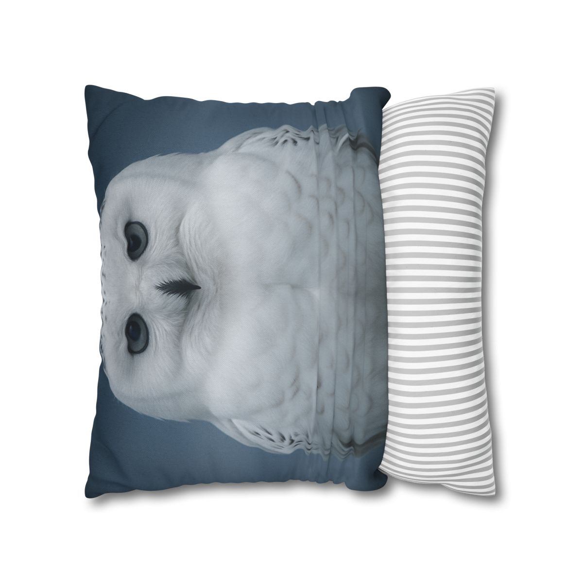 Midnight Watch Snowy Owl designer print pillow cases