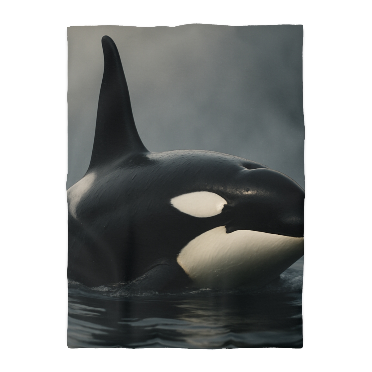 Quiet Current Orca personalized bedding duvets