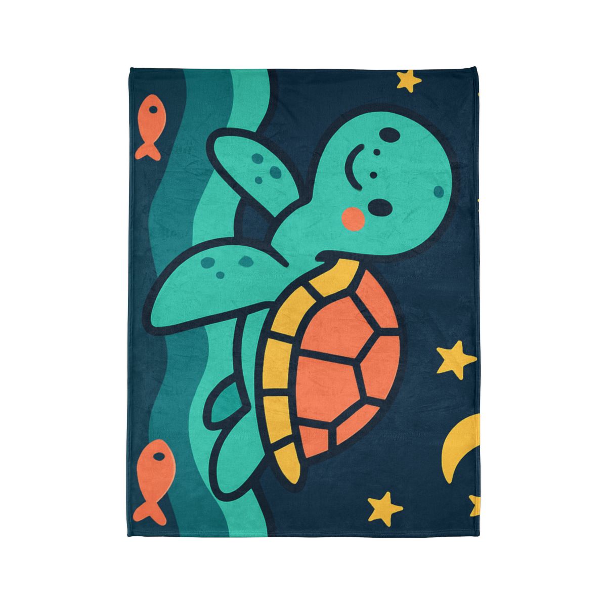 Starlight Sea Turtle unique gift blankets