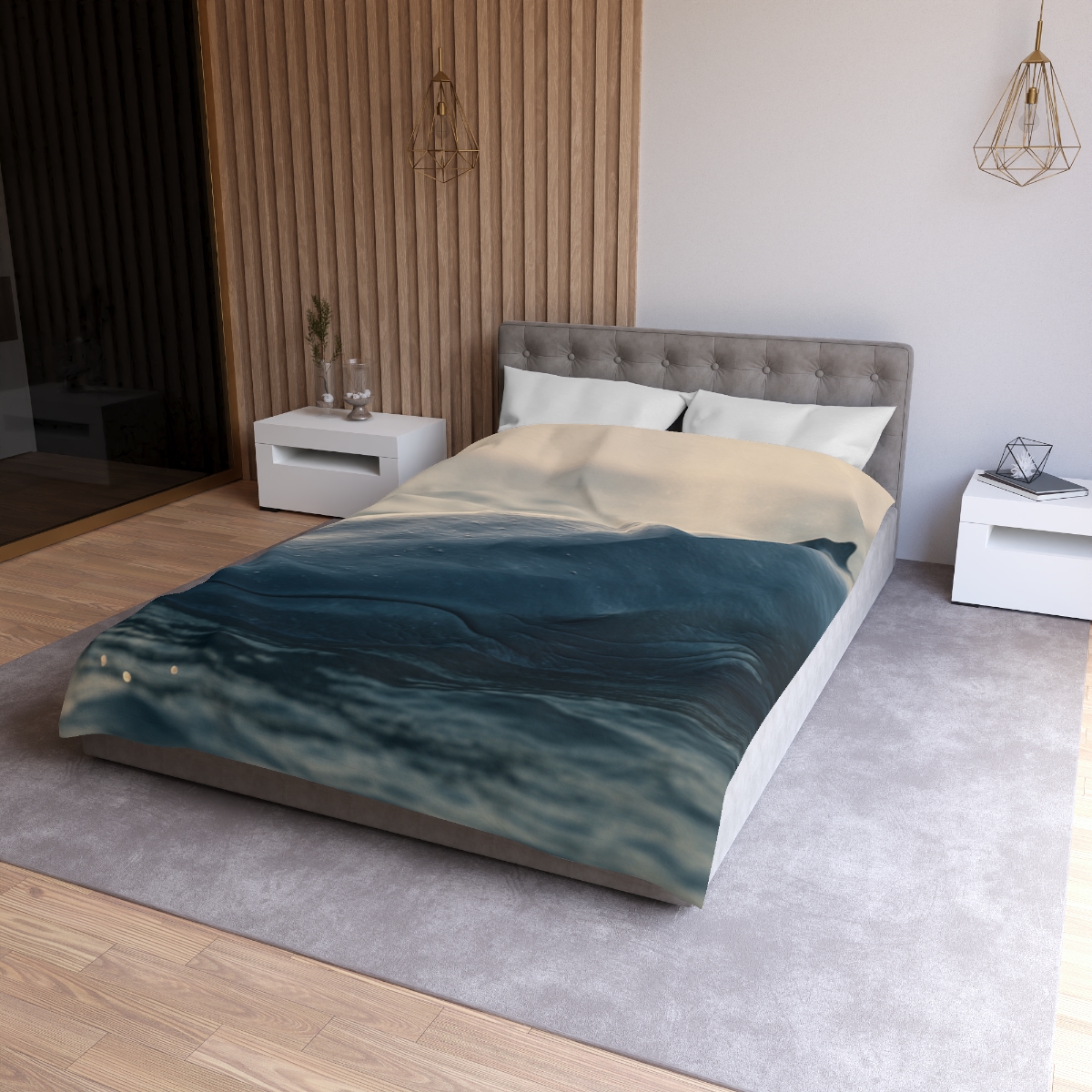 Deep Song Blue Whale trendy bedroom duvets