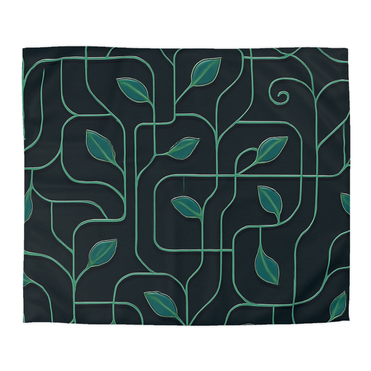 Vine Circuit Lattice unique patterned duvets