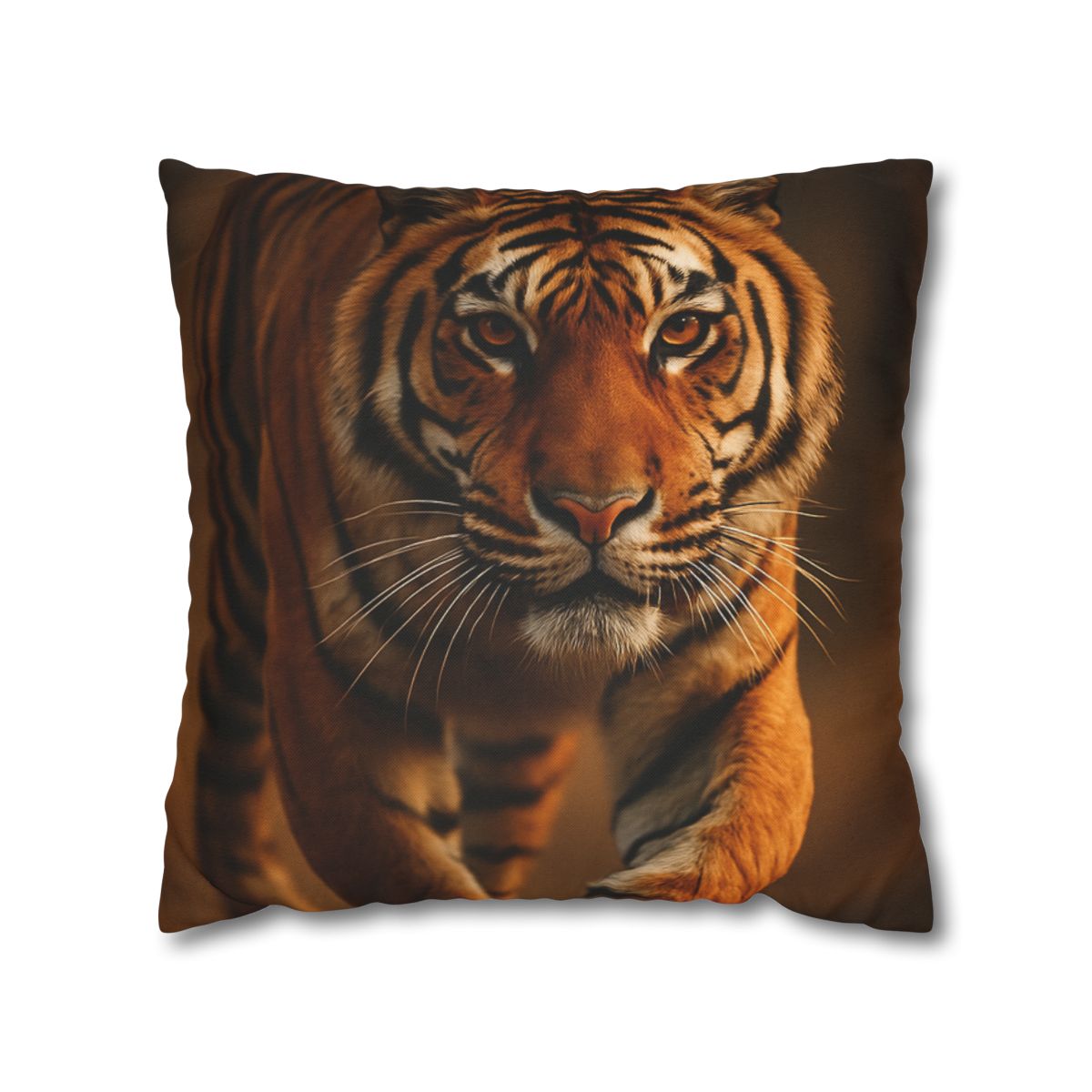 Dusk Herald Bengal Tiger designer print pillow cases