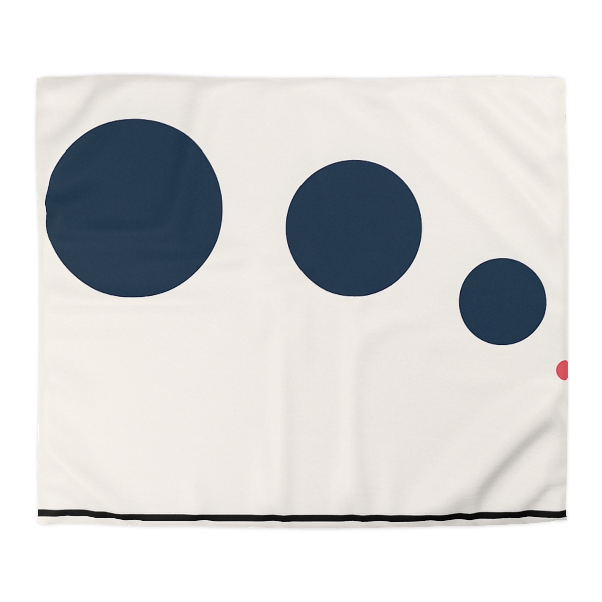 Orbital Triad Over Quiet Line unique patterned duvets