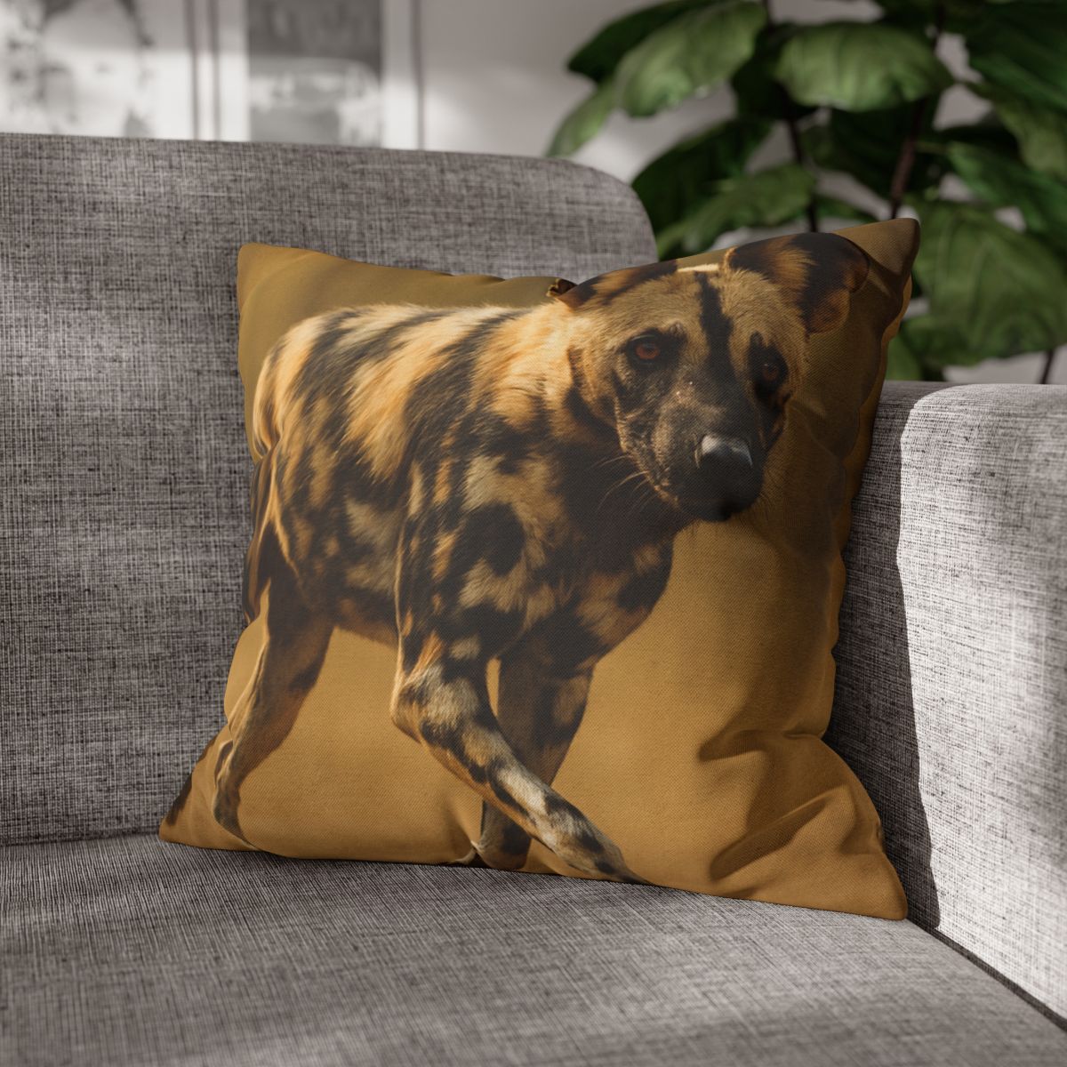 Pulse Trail Painted Dog comfortable bedding pillow covers