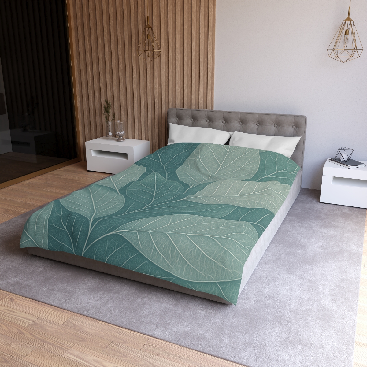 Fractal Leaf Web trendy bedroom duvets