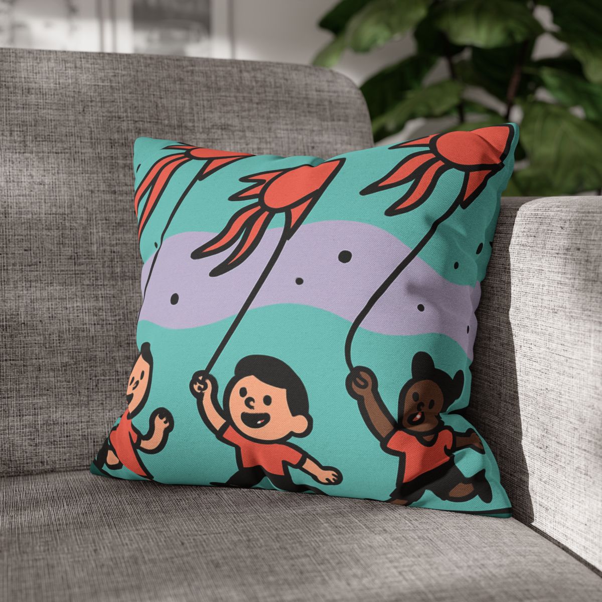 Nebula Kite Race unique gift pillow cases