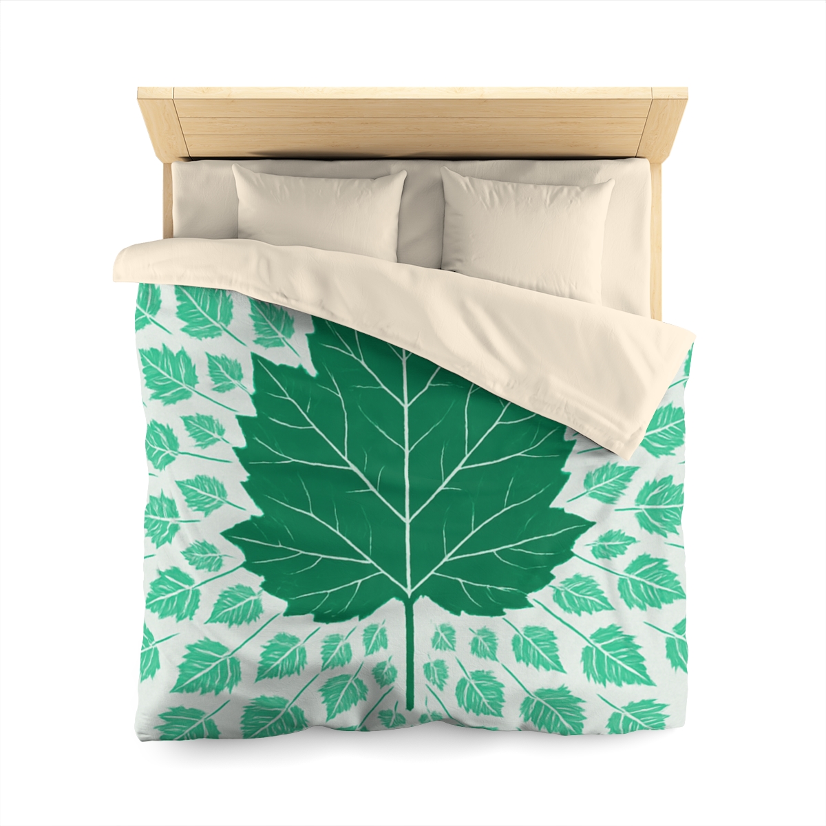 Fractal Leaf Radiance duvets for gifts