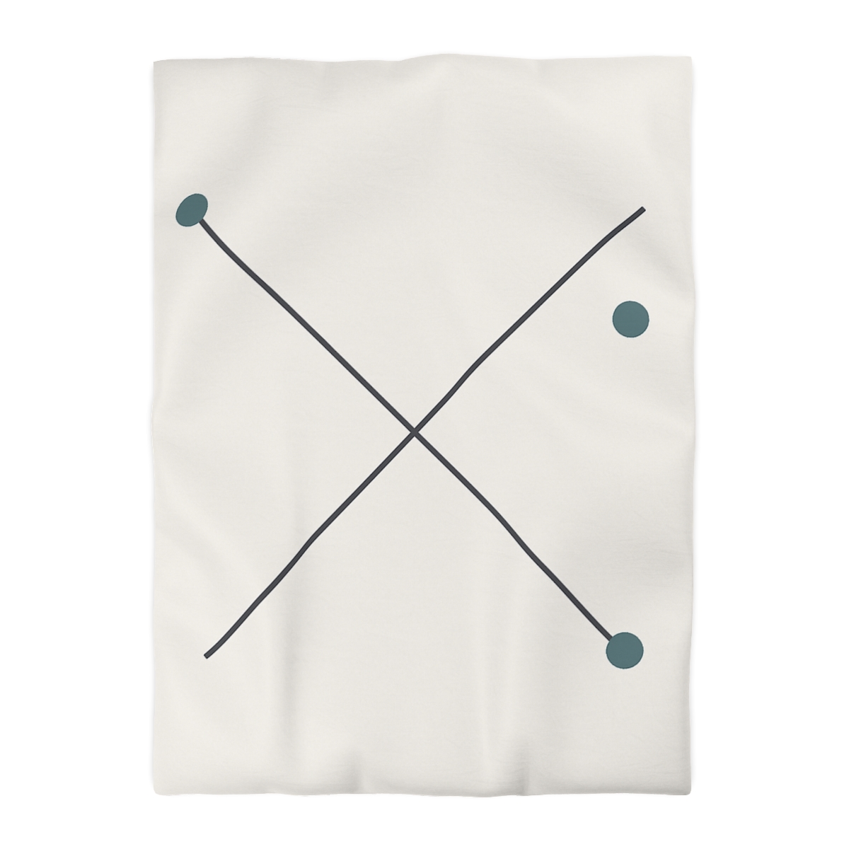 Crossed Vector Starfield soft comforter duvets