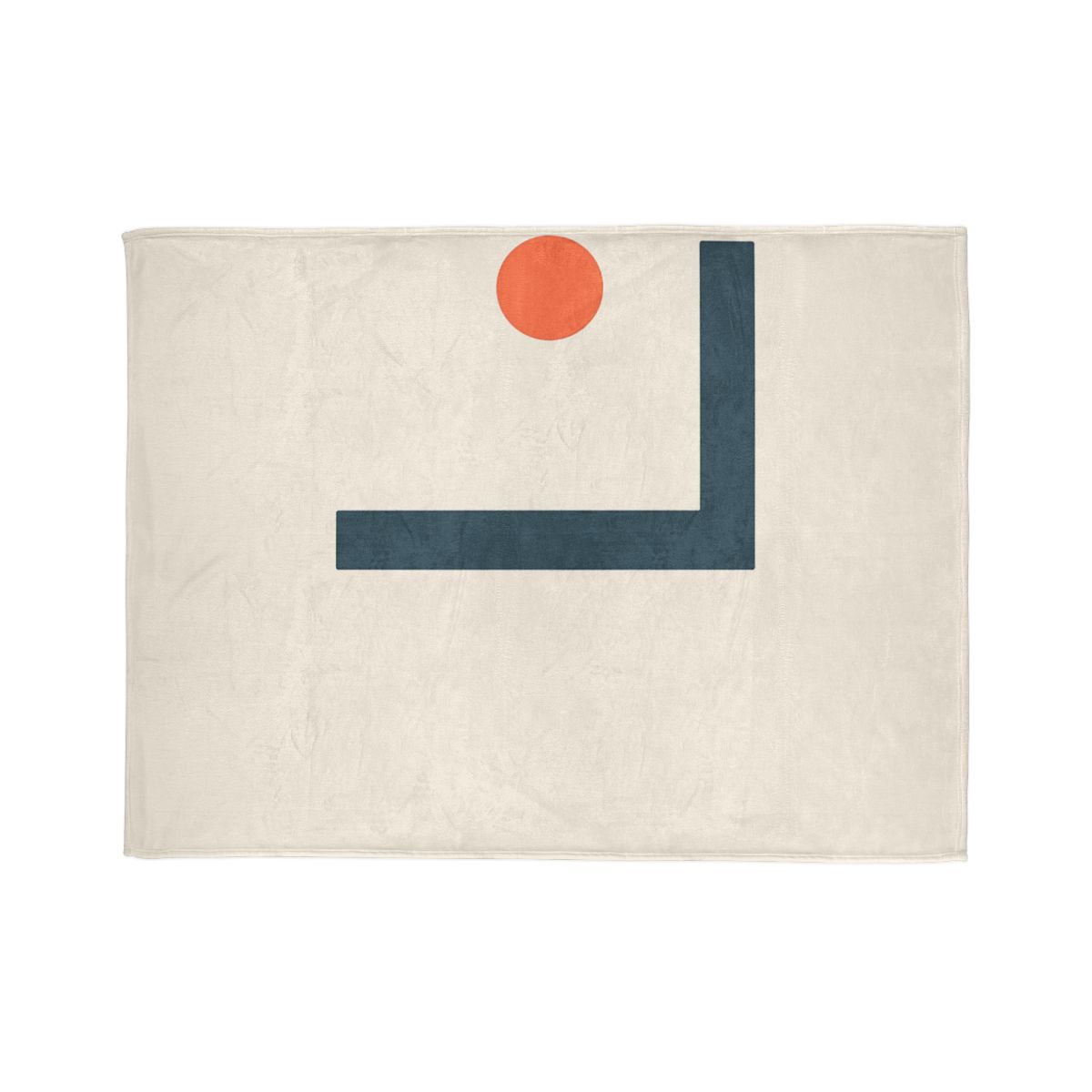 Orbit Gap Rectangles designer printed blankets