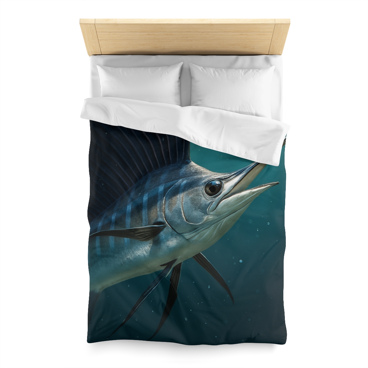 Nebula Flash Sailfish personalized bedding duvets