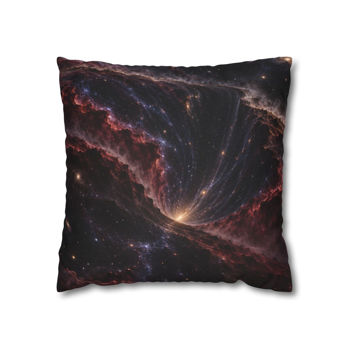Velvet Redshift Chasm comfortable bedding pillow covers [AI-fabfdab3-a98eee007bcf]