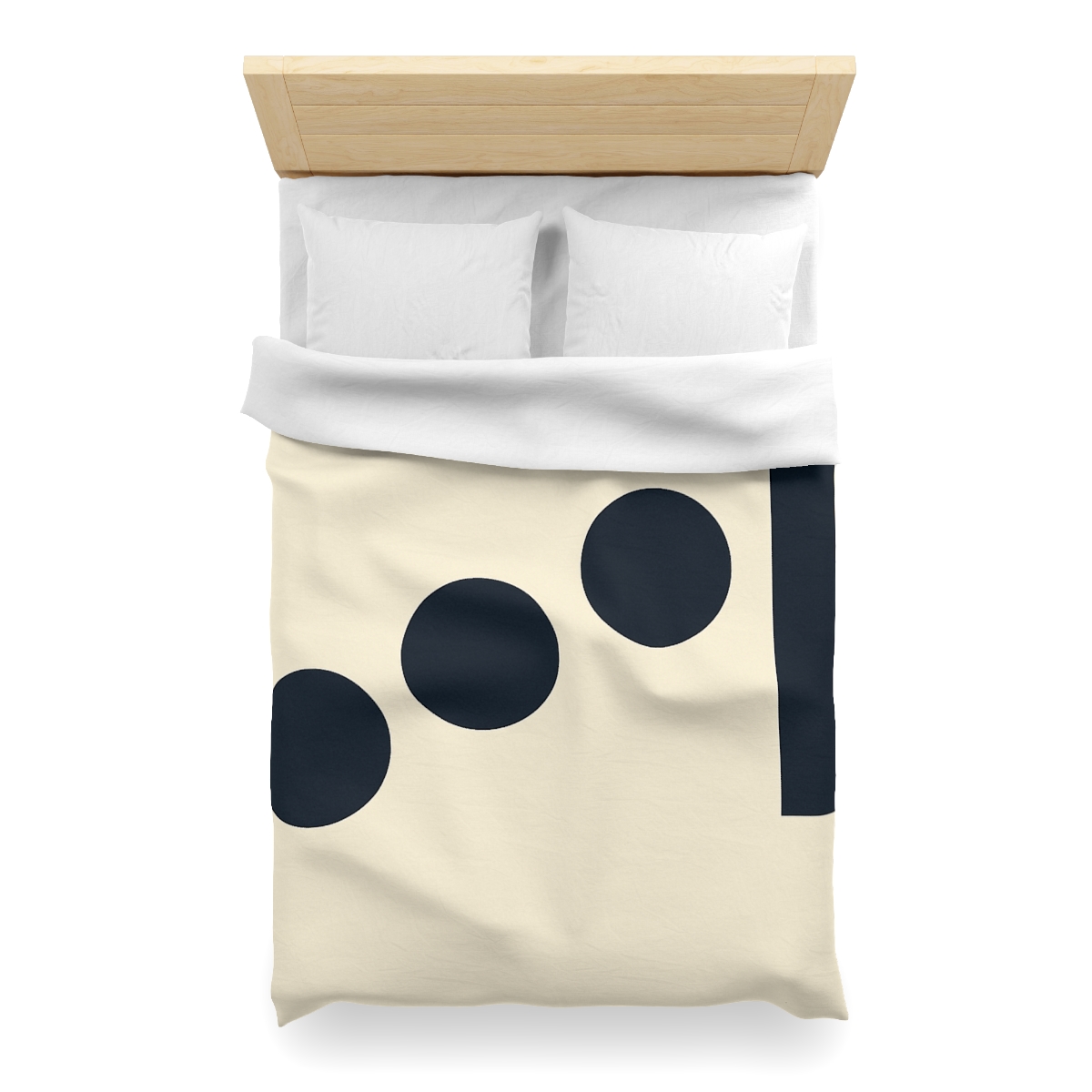 Stepped Circle And Bar Interval custom duvets