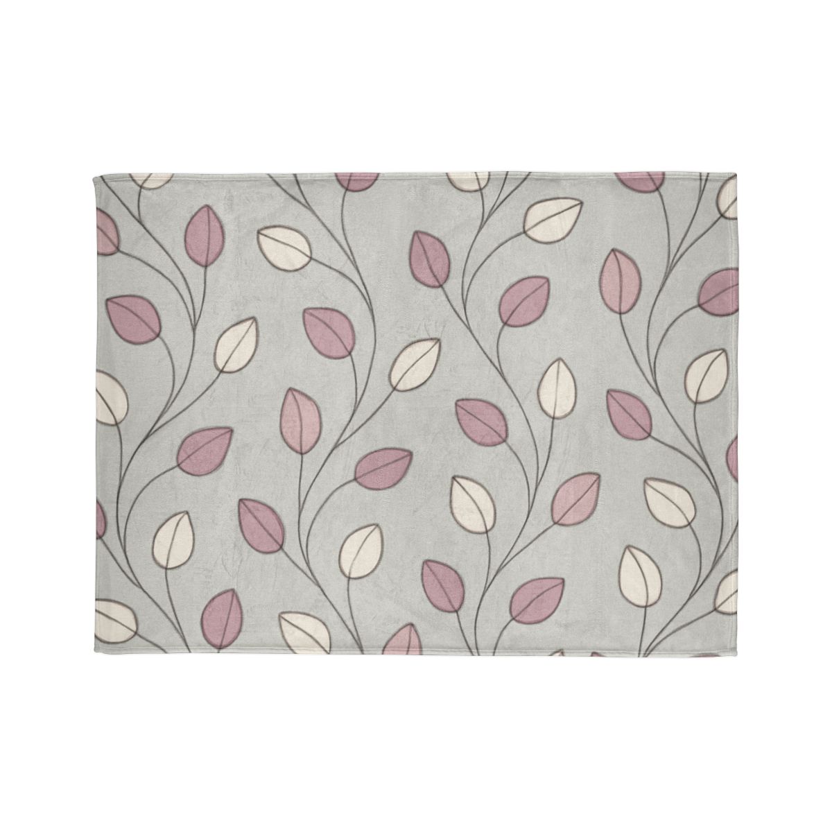 Spiral Bud Cascade warm winter blankets