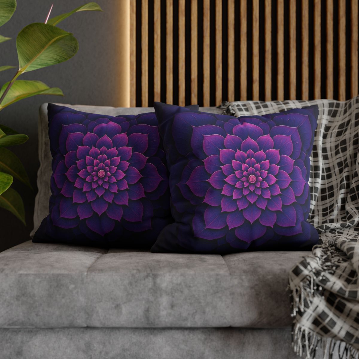 Bloom Ripple Mandala trendy patterned pillow cases