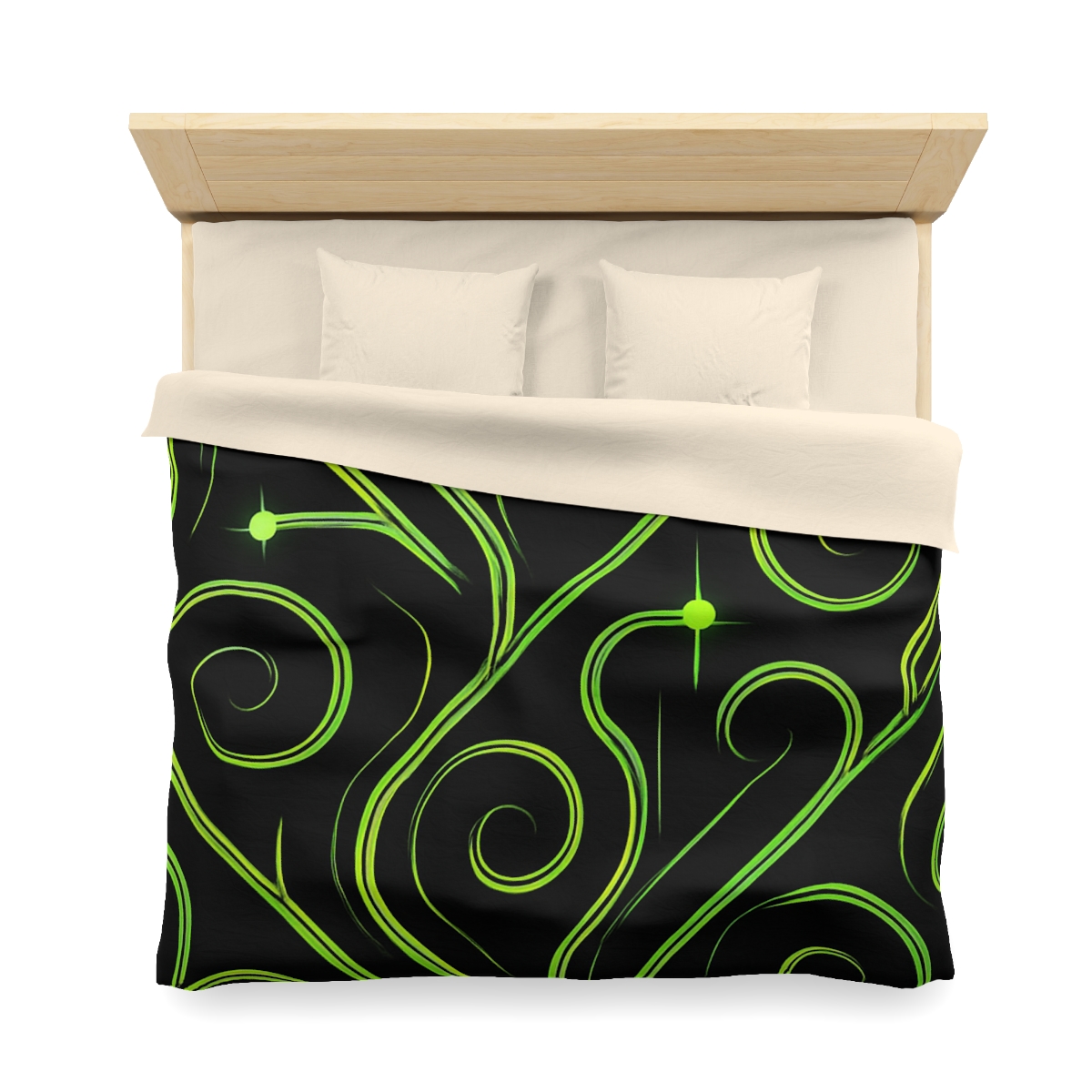 Vine Curl Circuitry soft comforter duvets