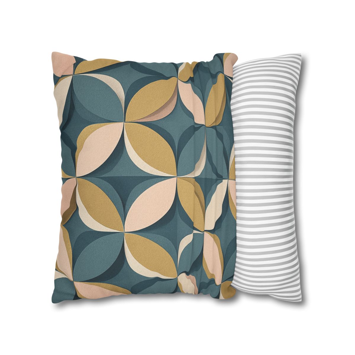 Petal Ripple Grid comfortable bedding pillow covers