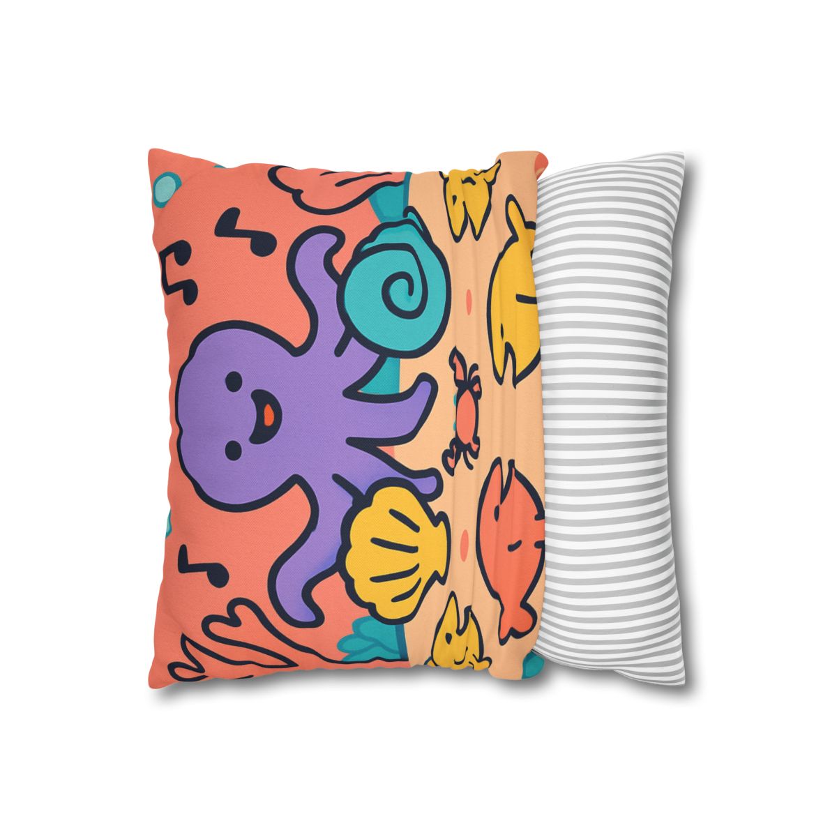 Coral Concert Undersea custom pillow cases