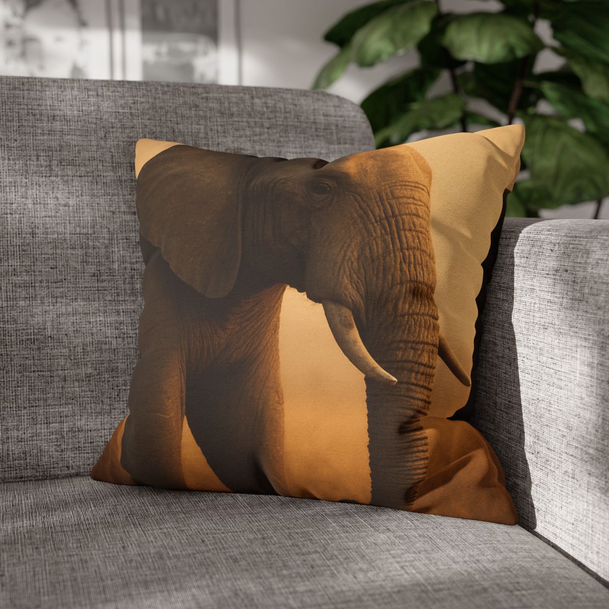 Savannah Sentinel Elephant unique gift pillow cases