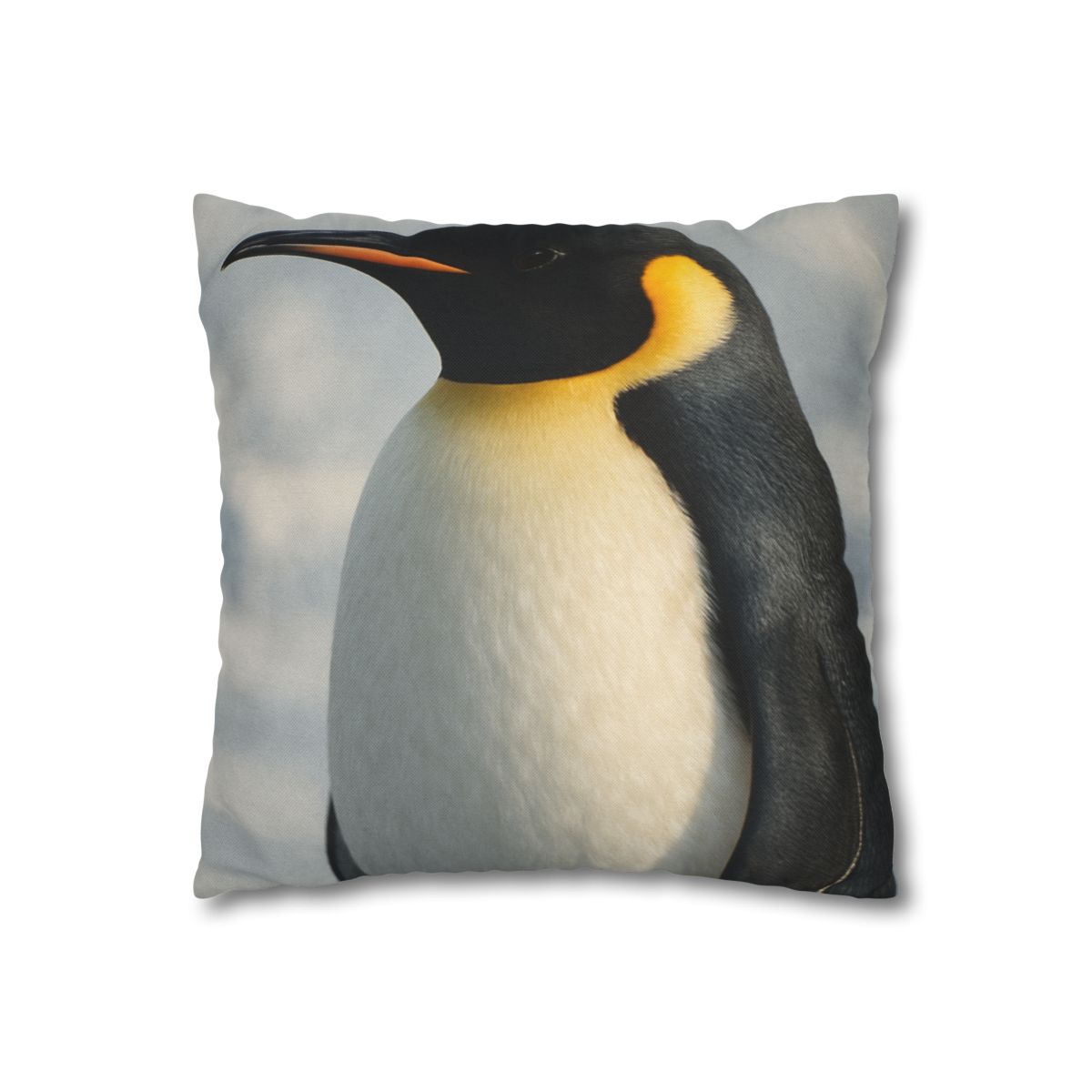 Aurora Drift Emperor Penguin comfortable bedding pillow covers