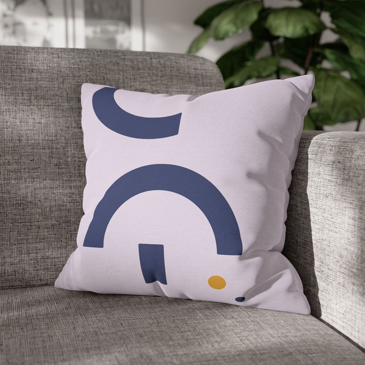 Staggered Arcs With Resting Block trendy patterned pillow cases