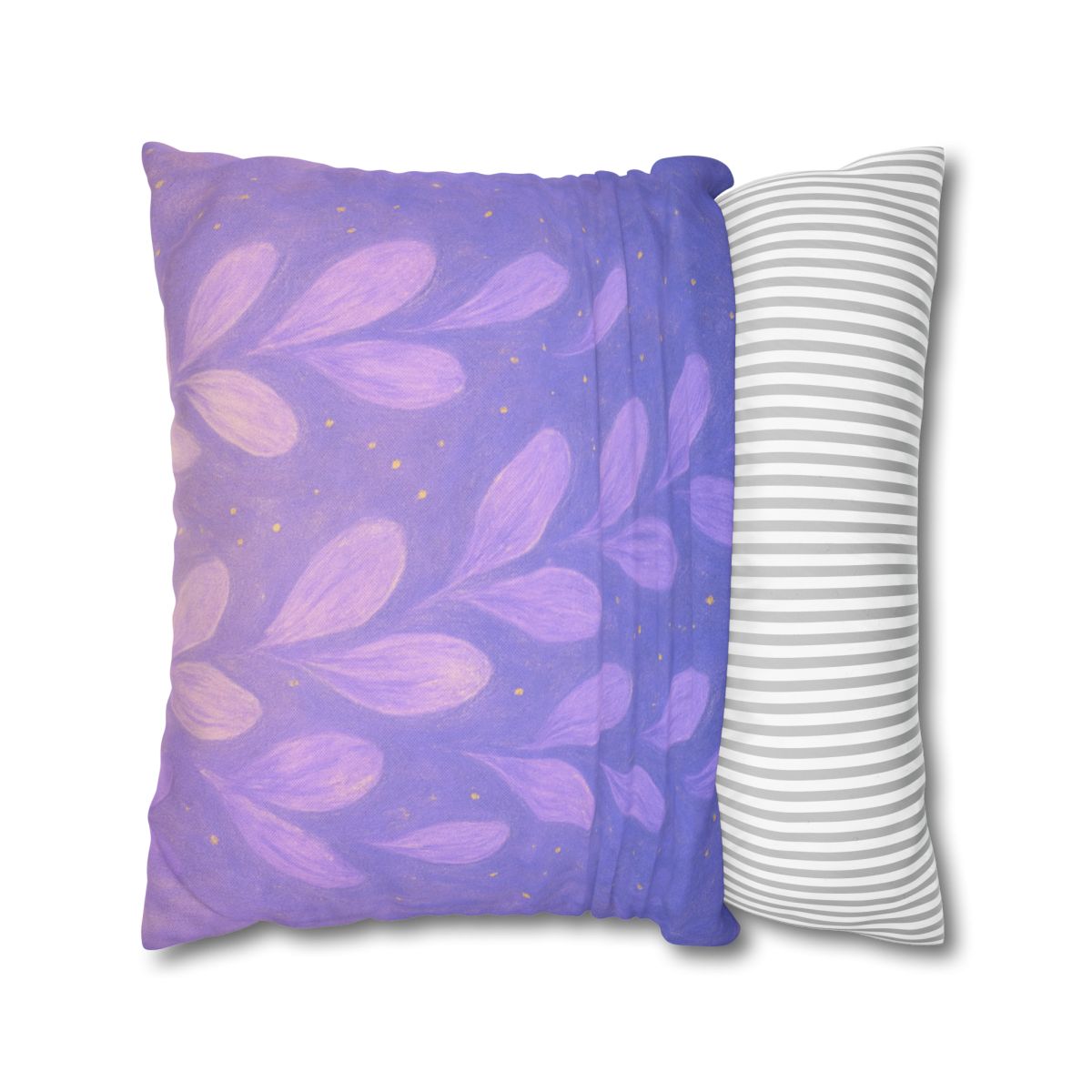 Petal Orbit Cascade personalized pillow covers