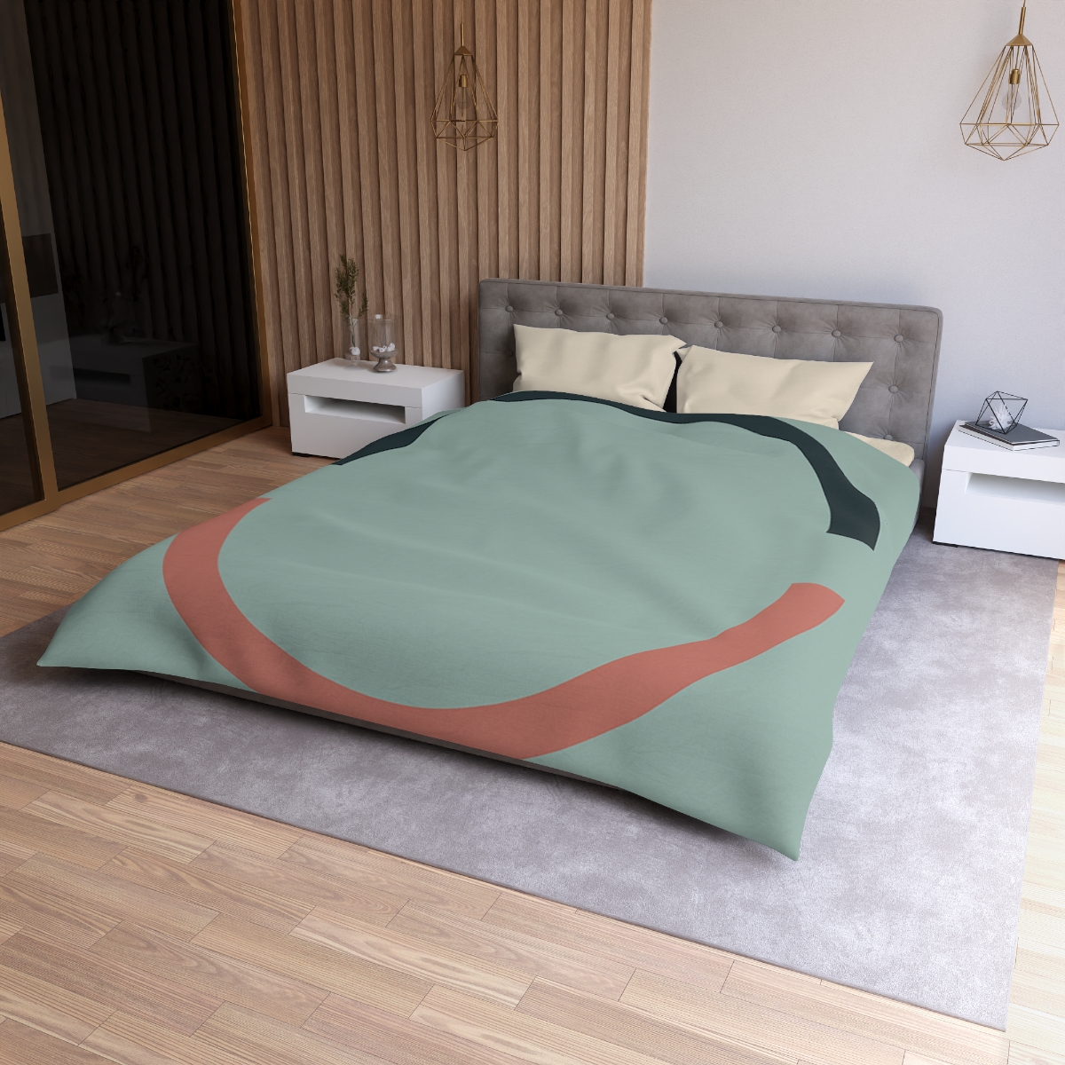 Partial Arc Duo unique patterned duvets