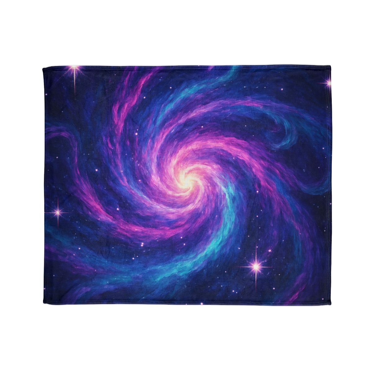 Nebula Spiral Haze decorative home blankets