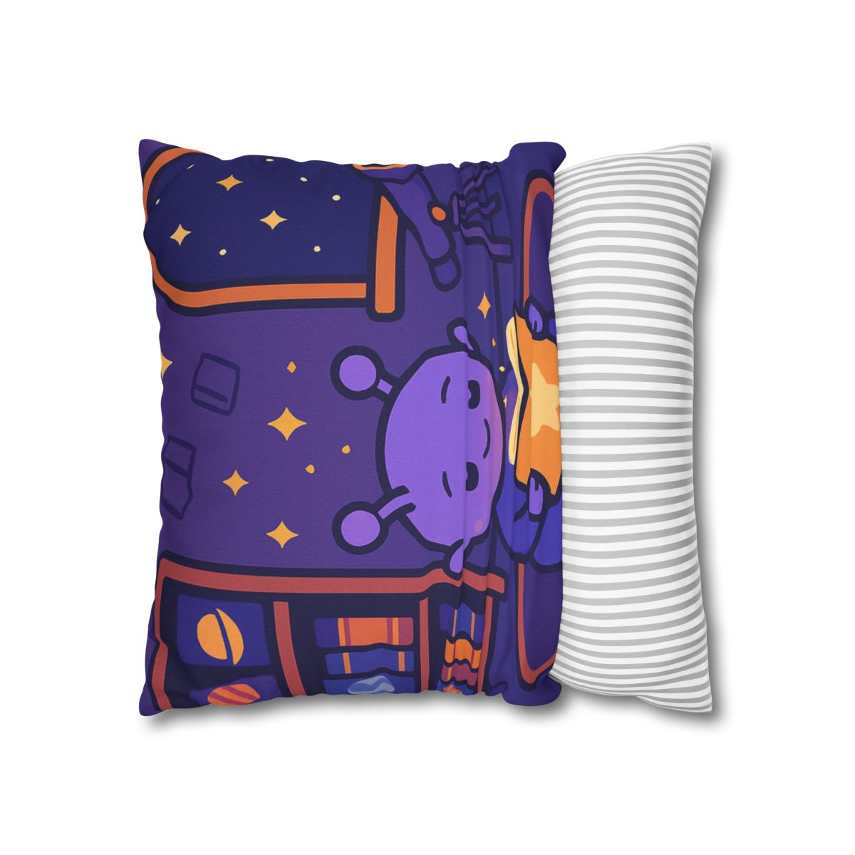 Library Of Floating Star Books personalized pillow covers