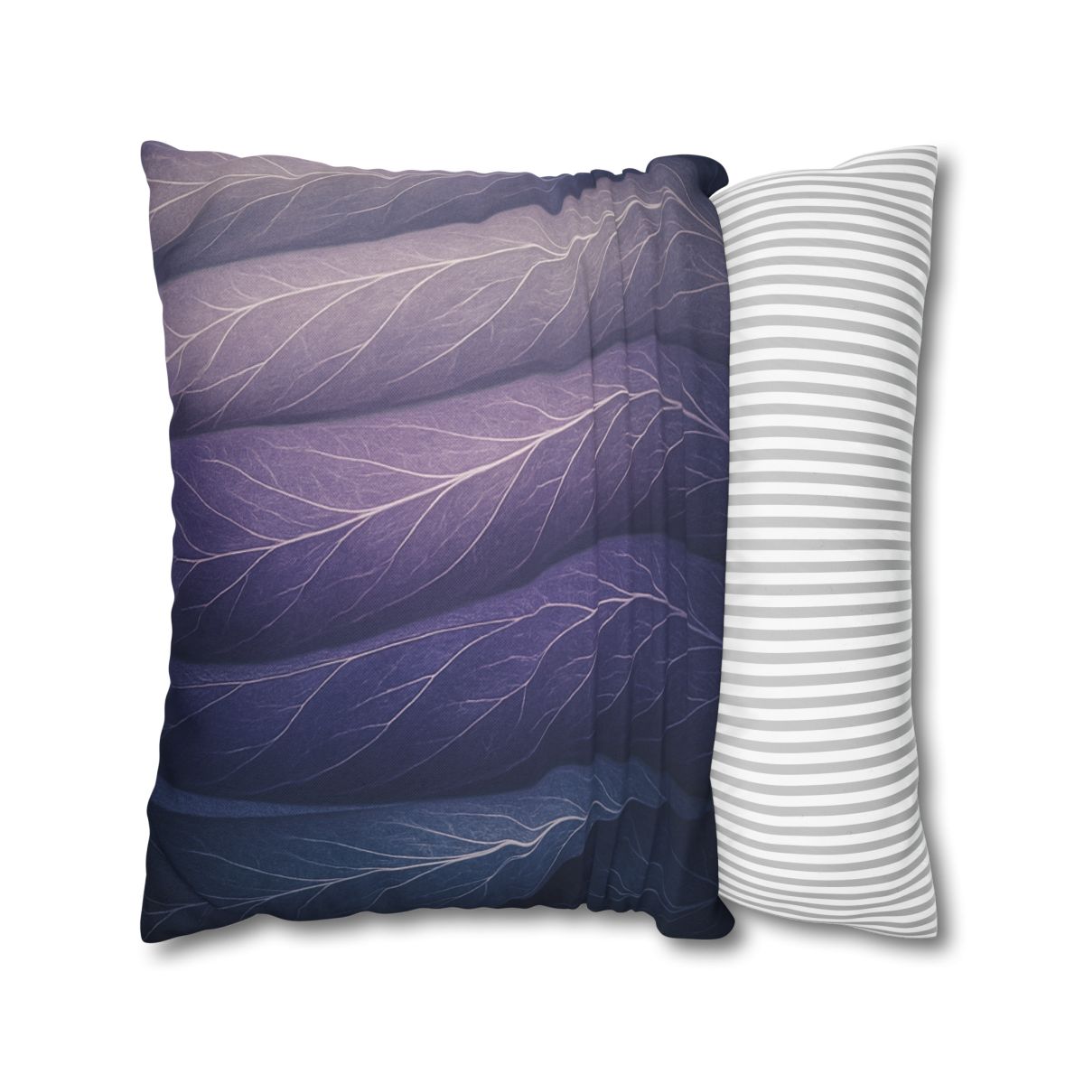 Leaf Vein Aurora Drapery stylish decorative pillowcases