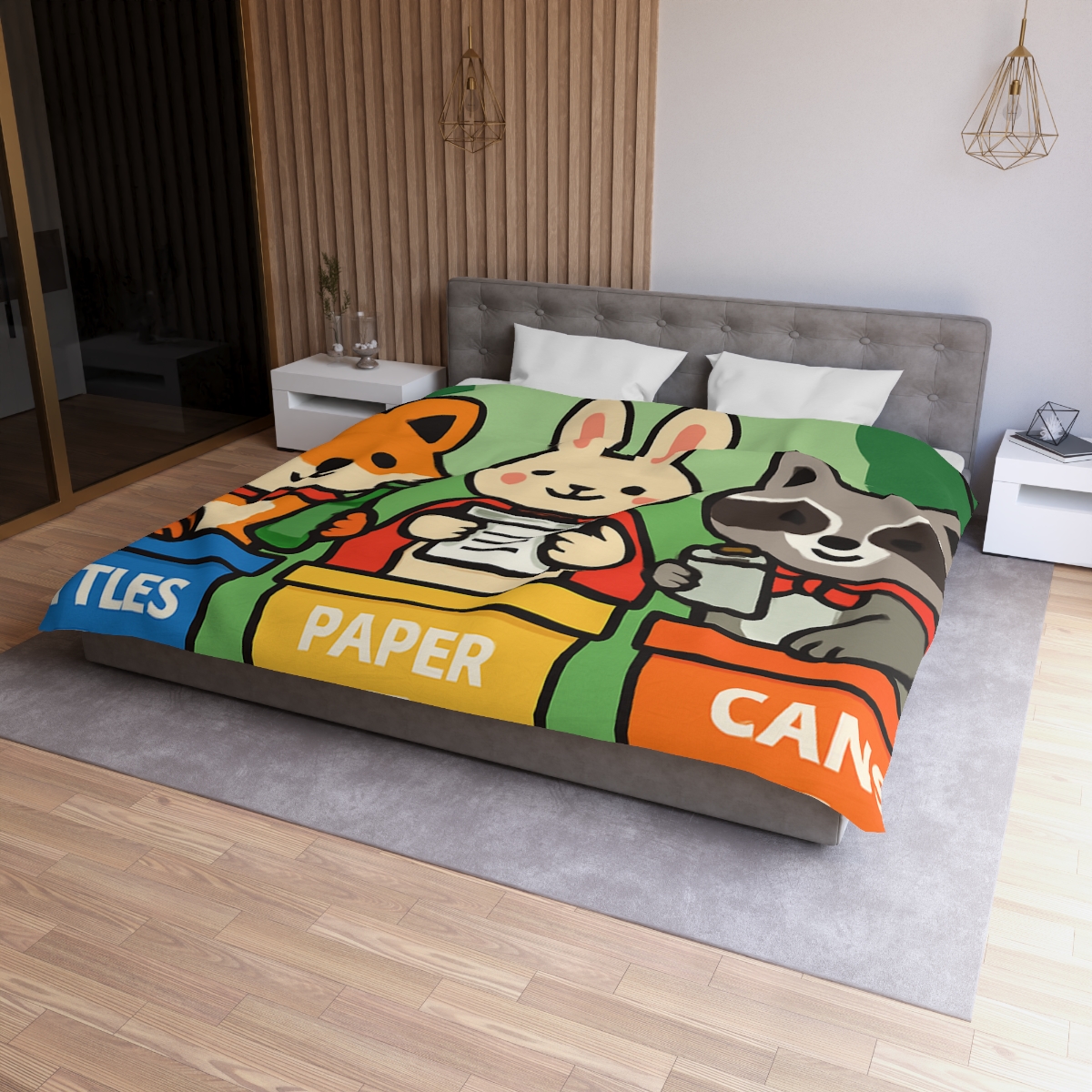 Forest Recycle Rangers unique patterned duvets