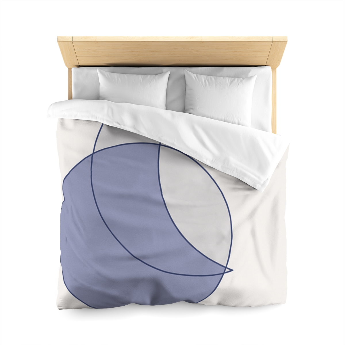 Intersecting Arc Duo designer printed duvets