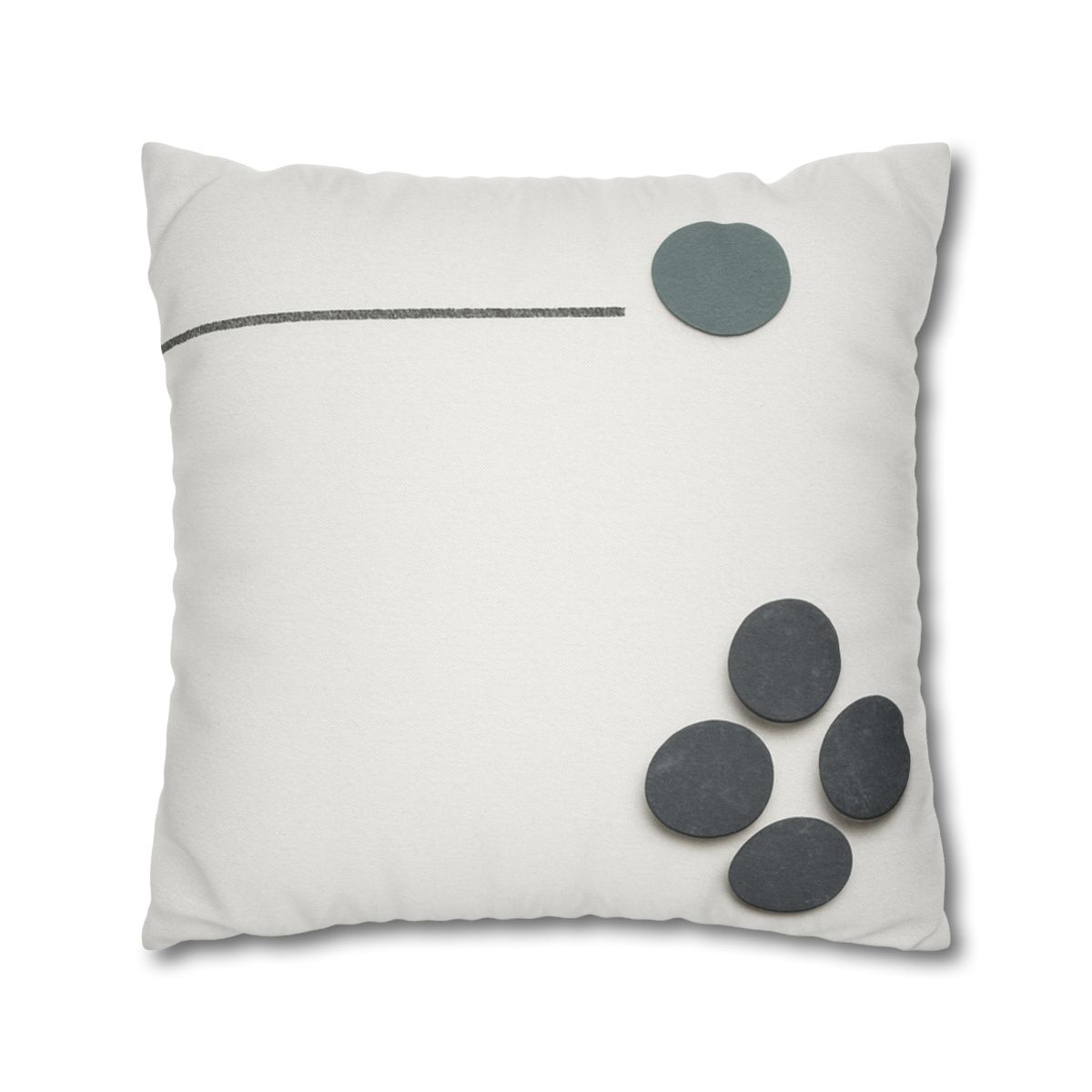 Clustered Dots With Broken Line trendy patterned pillow cases