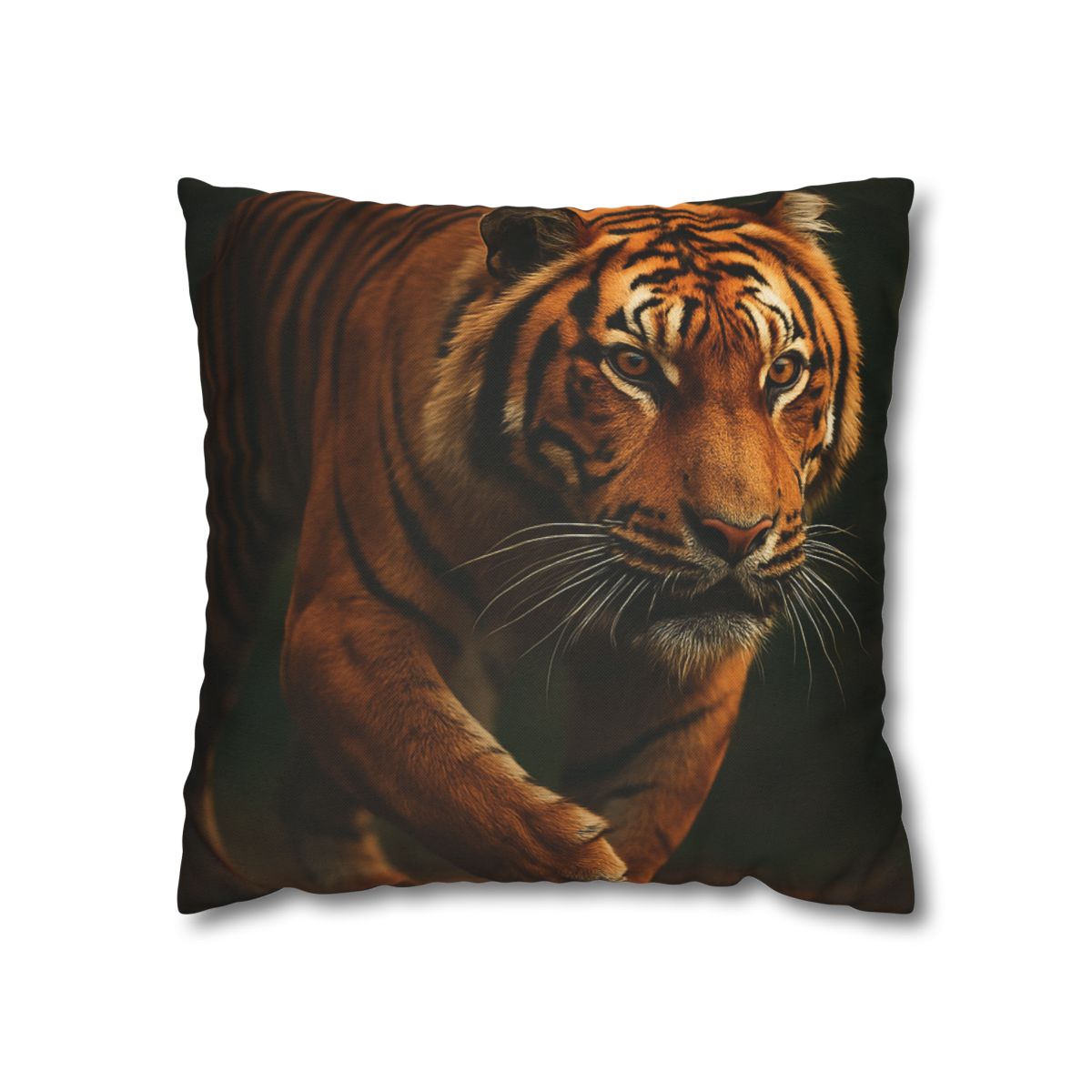 Forest Stalker Bengal Tiger trendy patterned pillow cases