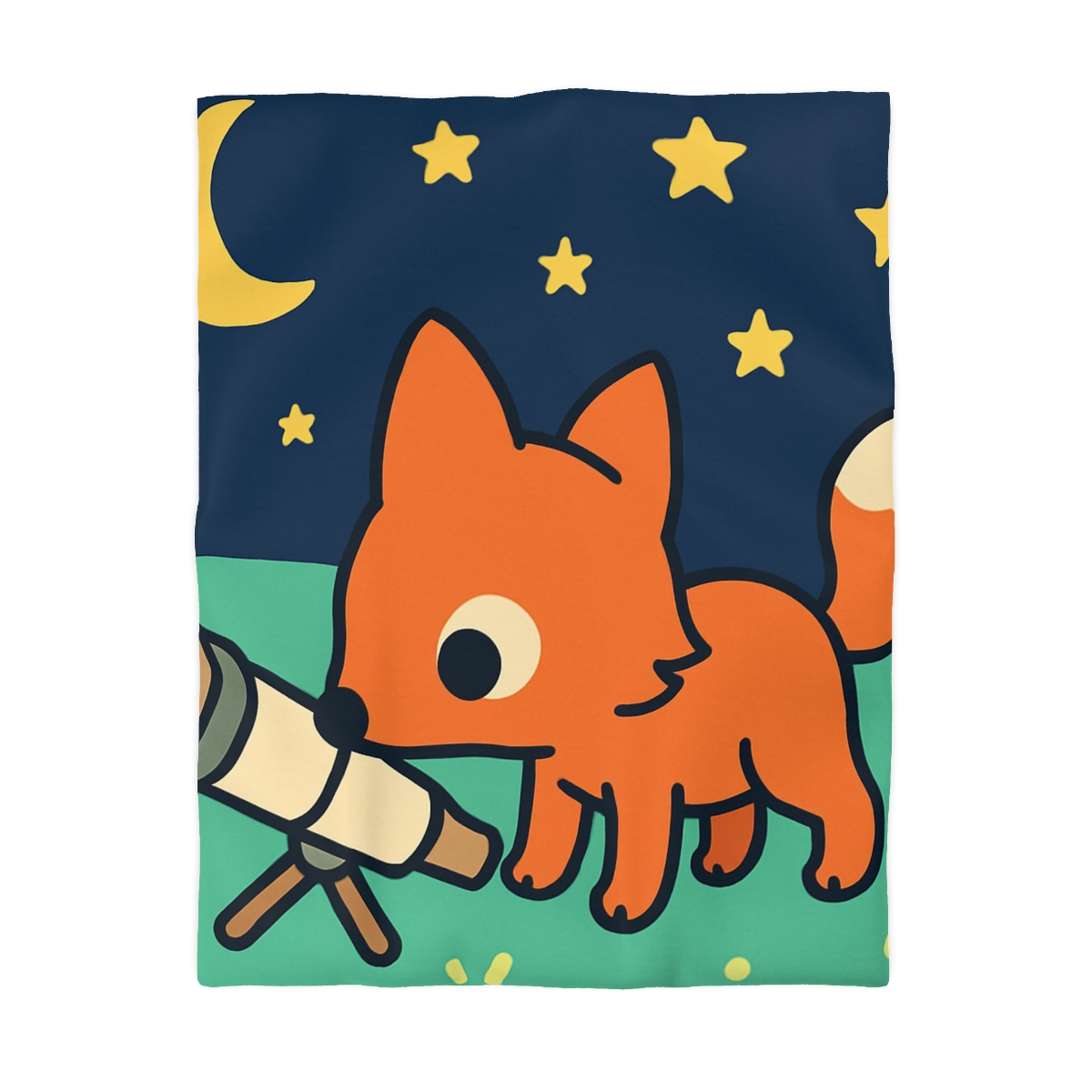 Starlight Safari Fox stylish duvet covers
