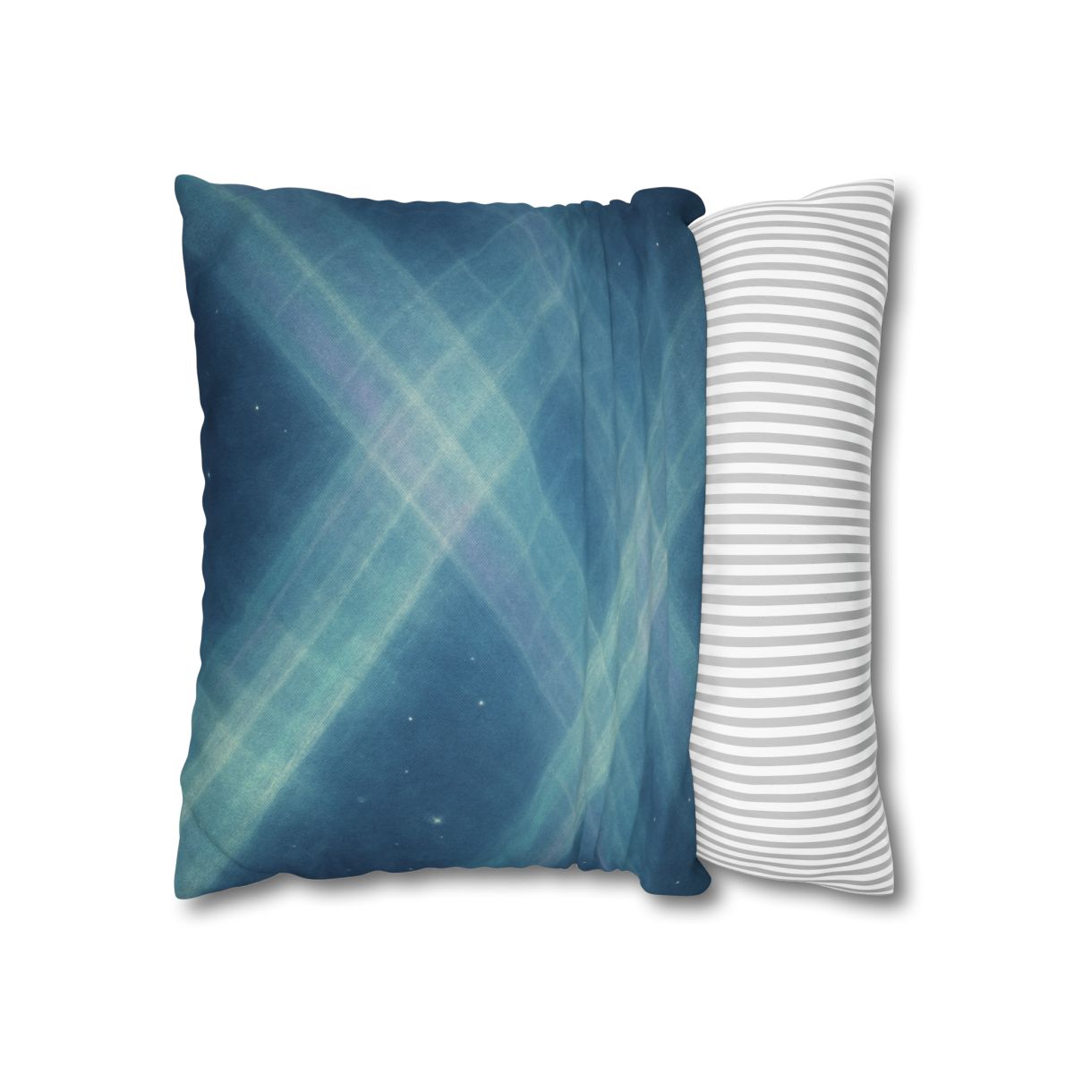 Aurora Lattice Drift soft cotton pillow cases