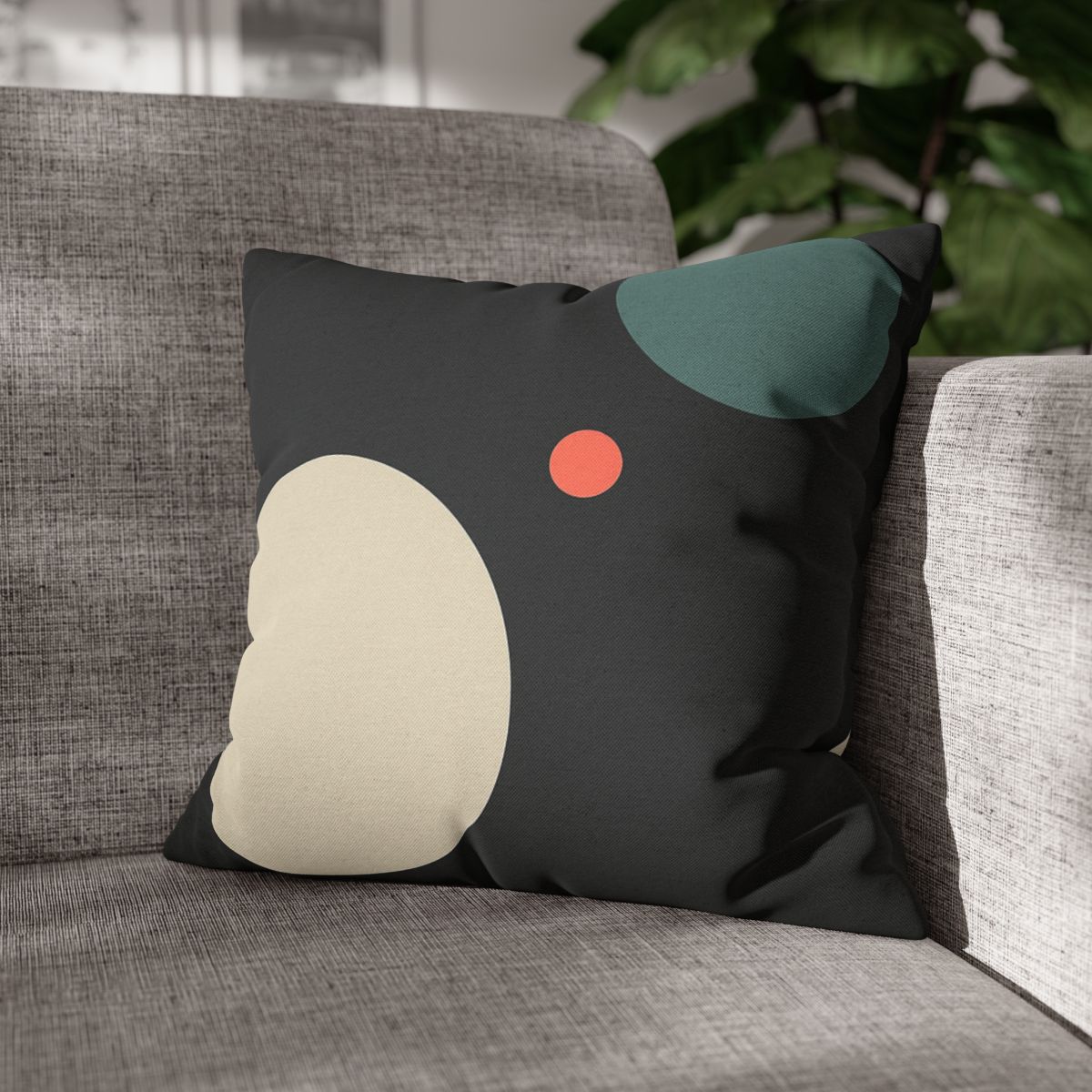 Quiet Orbit Of Three Circles trendy patterned pillow cases