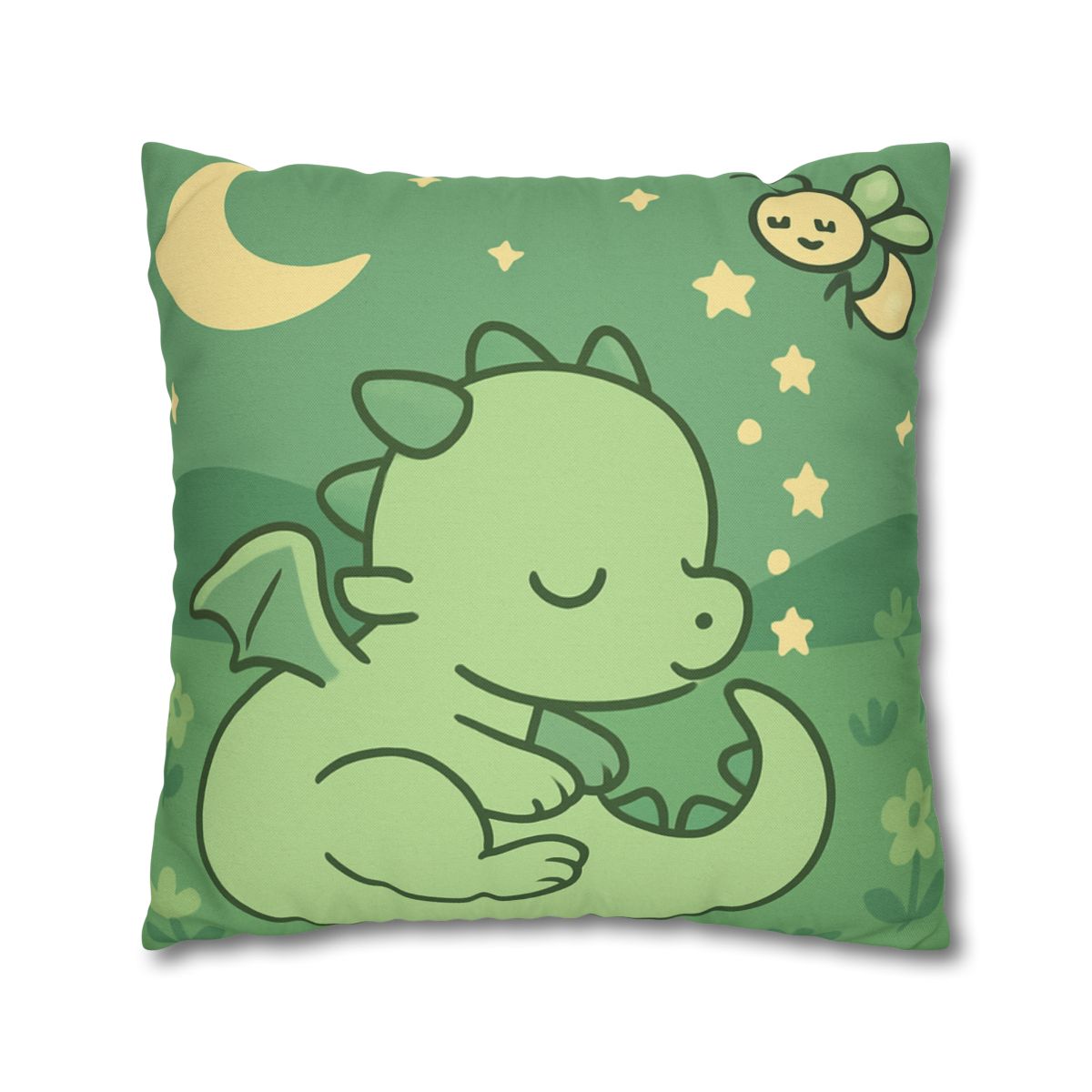 Moonlight Meadow Dragon comfortable bedding pillow covers