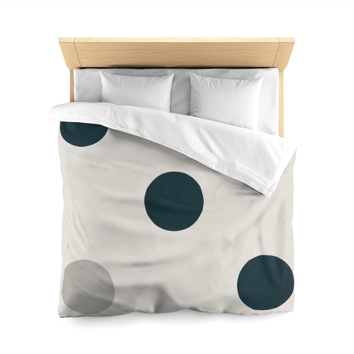 Sparse Dot Grid Rhythm personalized bedding duvets