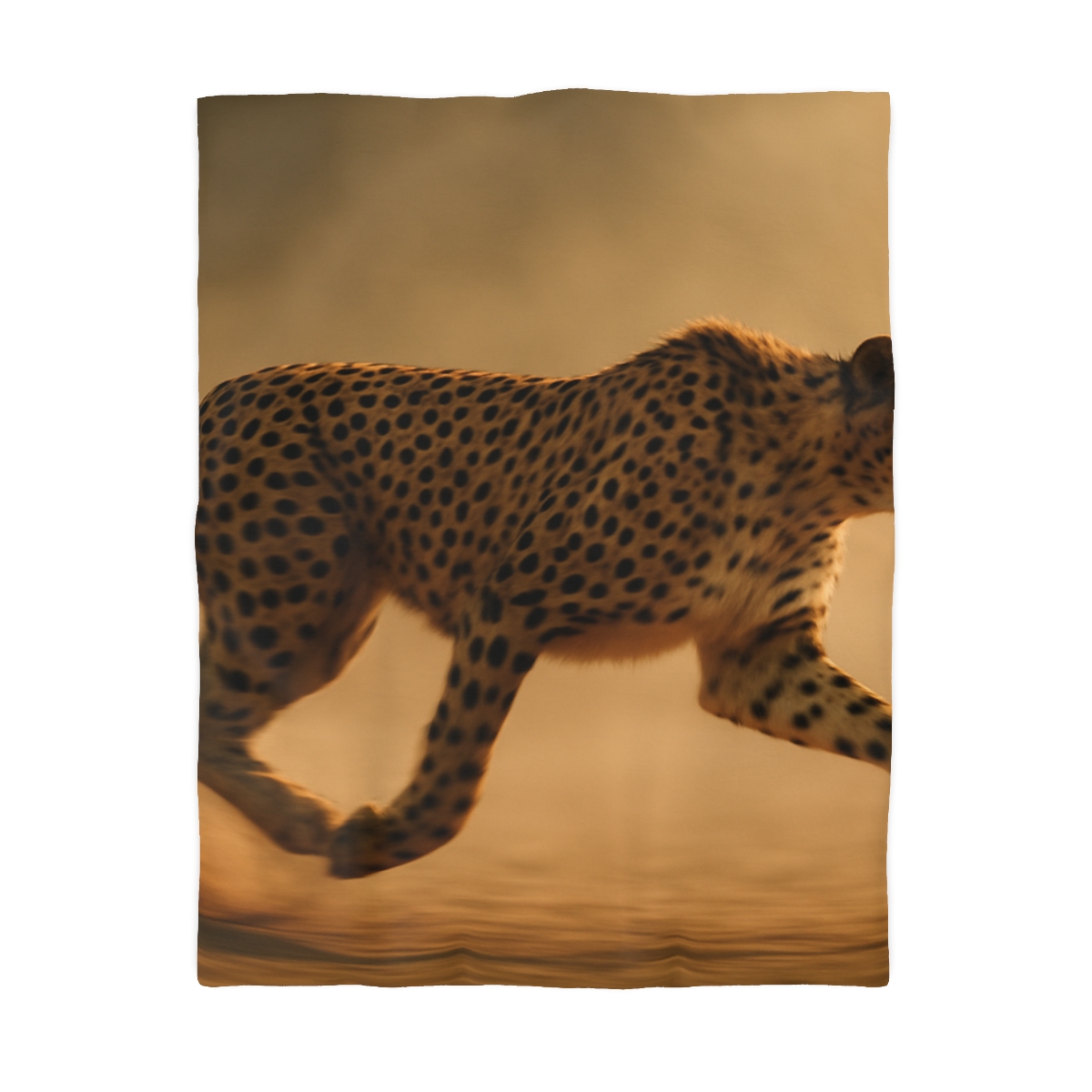 Horizon Sprint Cheetah soft comforter duvets