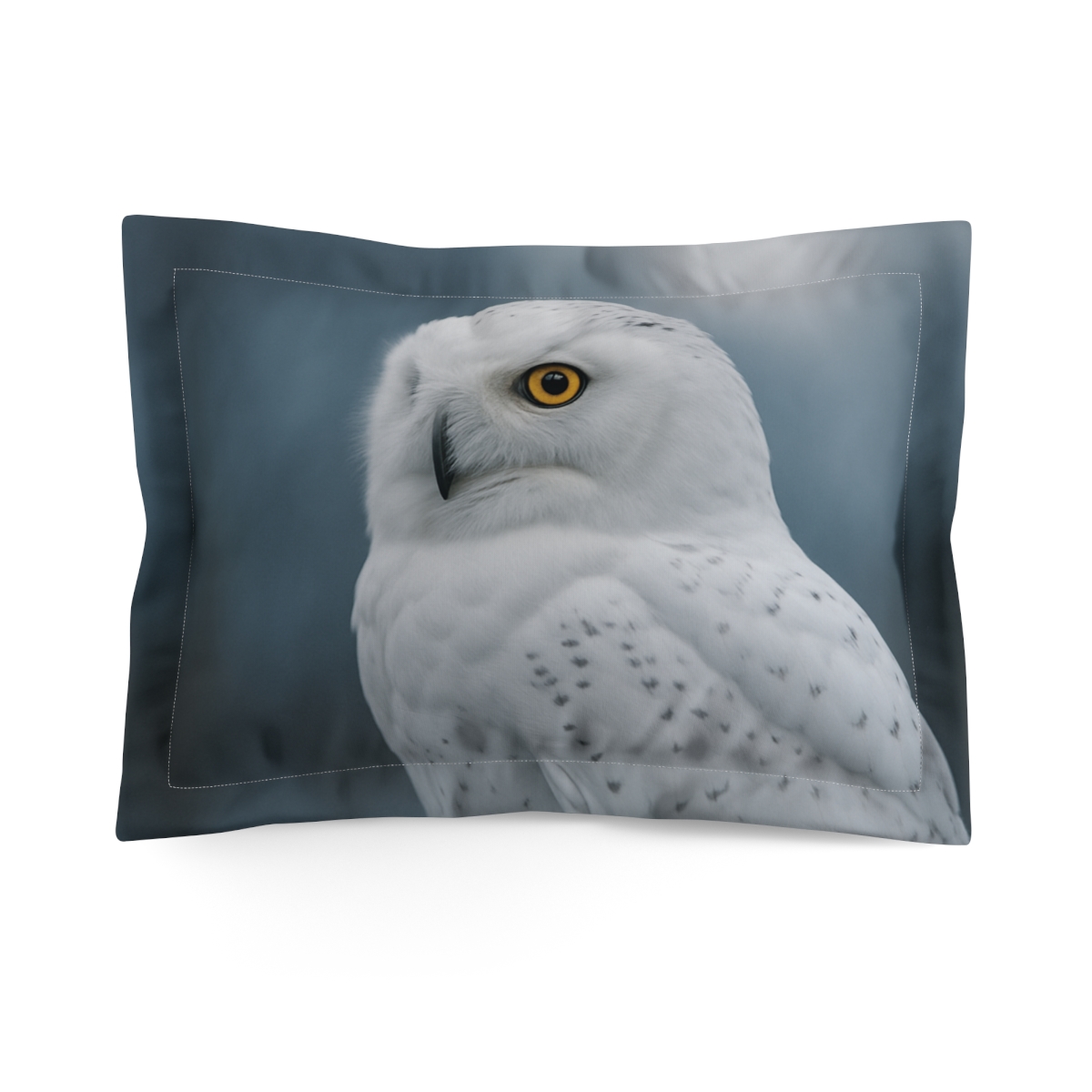 Midnight Watch Snowy Owl custom pillows