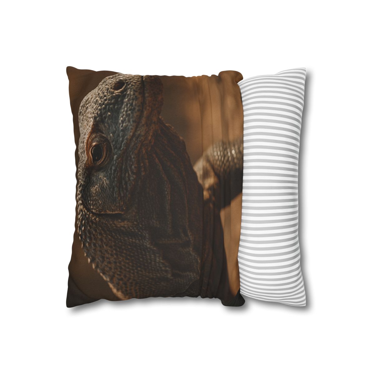 Ancient Sentinel Komodo Dragon custom pillow cases