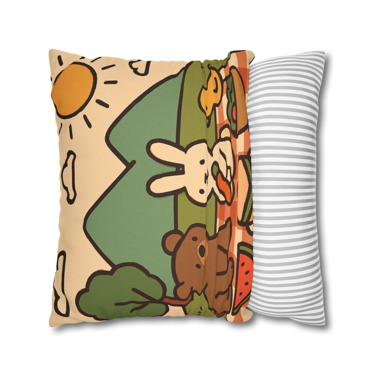 Mountain Picnic Pals custom pillow cases