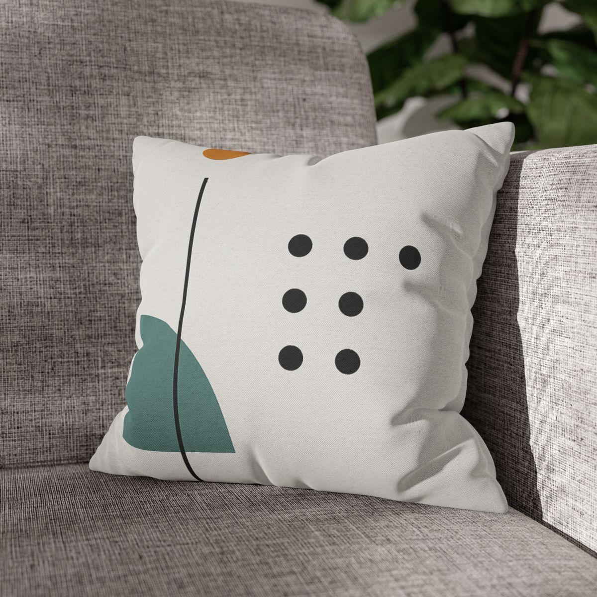Sparse Meridian With Broken Grid trendy patterned pillow cases
