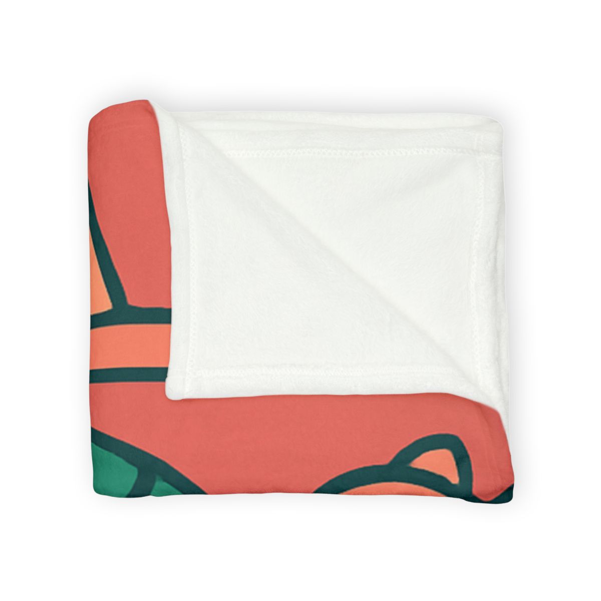 Underwater Library With Bookish Turtle designer printed blankets