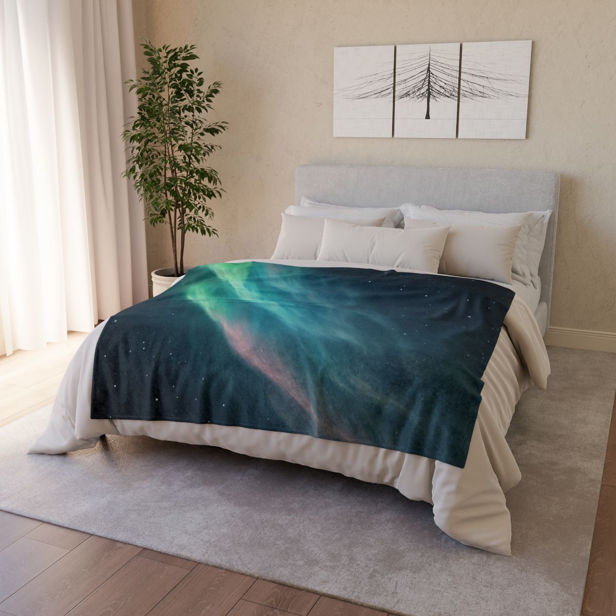 Aurora Veil Starstream decorative home blankets