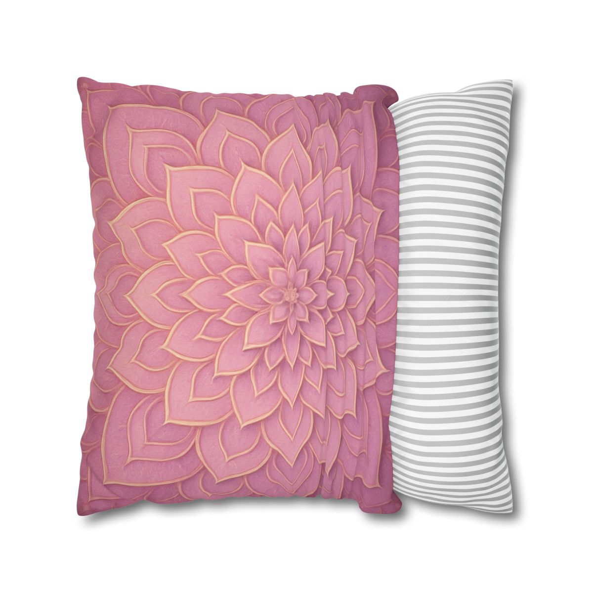 Petal Mandala Radiance unique gift pillow cases