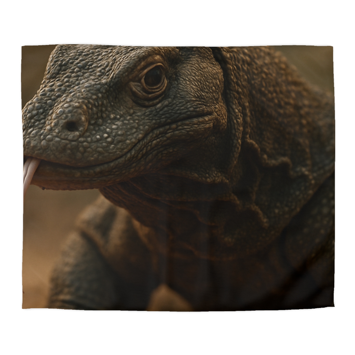 Ancient Sentinel Komodo Dragon warm winter duvets